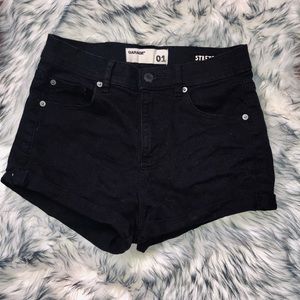 Black Garage Shorts